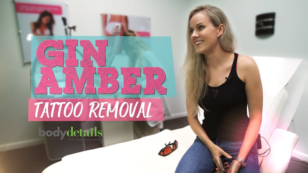 My Tattoo Removal Update Video | Gin Amber | Body Details