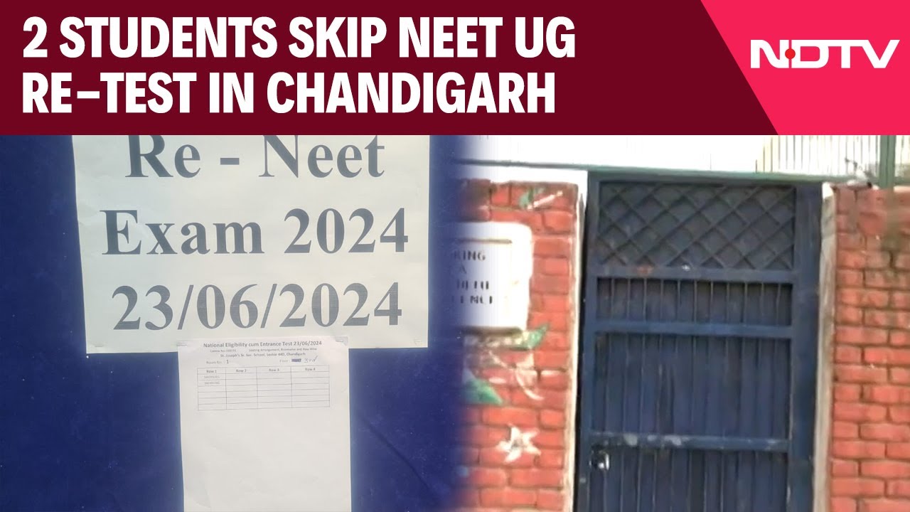 NEET Retest | Exam Centre Prepped For NEET-UG Retest Of 2 Students. They Didn't Turn Up & Other News