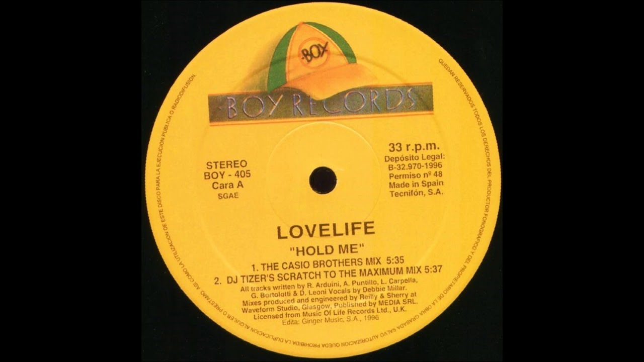 Lovelife - Hold Me (The Casio Brothers Mix) (1996)
