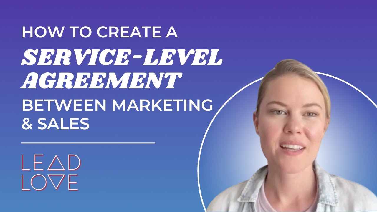How to Create a Service-Level Agreement (SLA) Between Marketing and Sales Teams