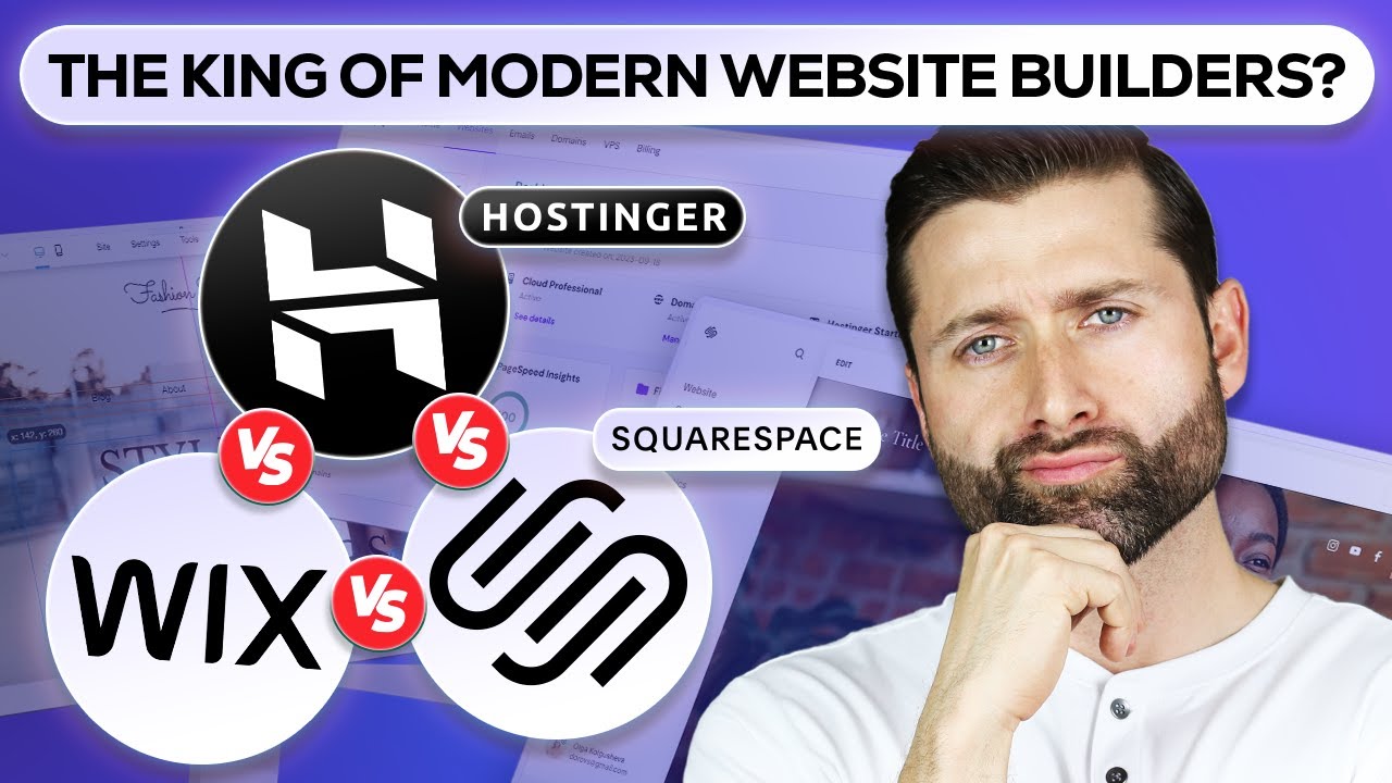 Hostinger vs Wix vs Squarespace | Which is the best website builder in 2026?