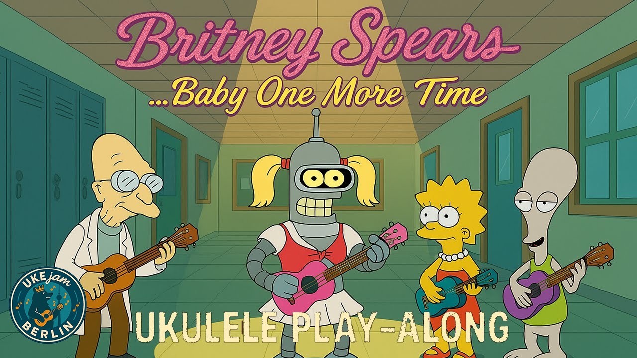 Ukulele Play-Along | Britney Spears  – Baby one more time | UKEjam.BERLIN