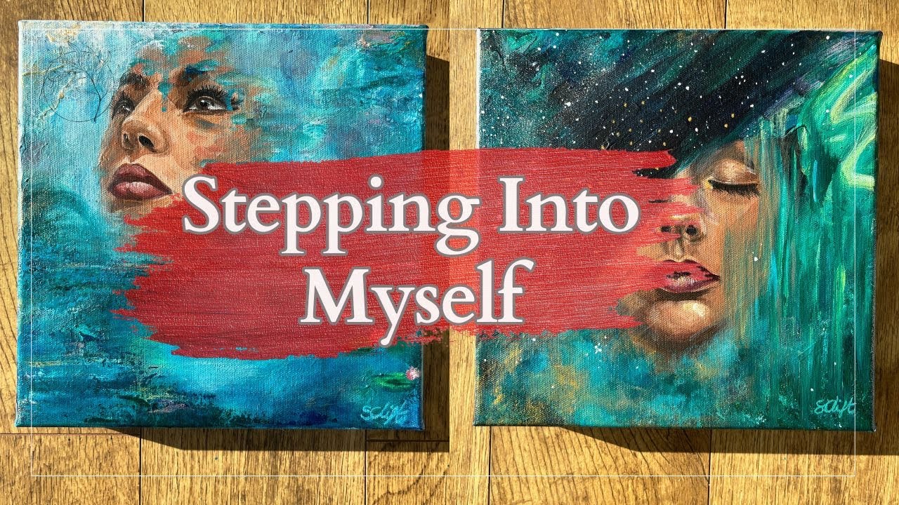My Current Paintings, Creative Flow & Learning to Be Seen | Willow & Moon