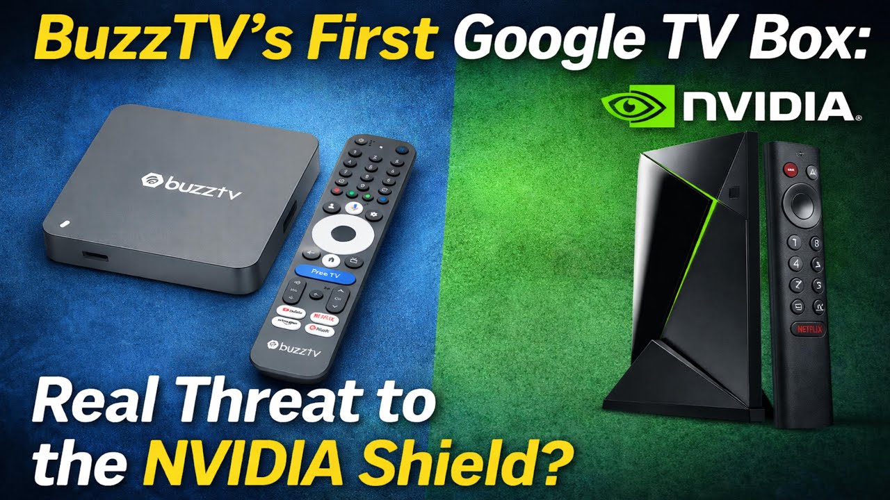 BuzzTV&rsquo;s First Google TV Box: Is the  Buzz TV G-Series a Real Threat to the NVIDIA Shield?