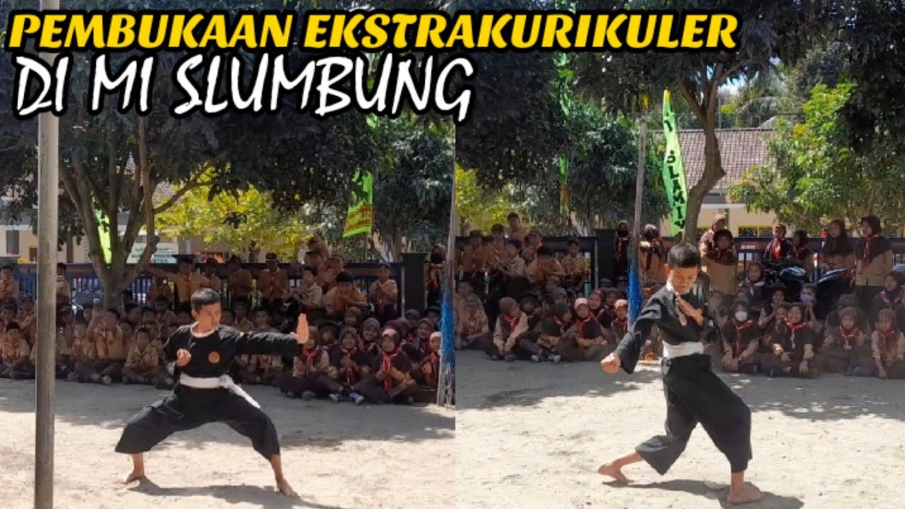 🔴 PENCAK SILAT CEMPAKA PUTIH RANTING GANDUSARI, DIPERCAYA UNTUK BUKA EKSTRA DI MI SLUMBUNG ‼️