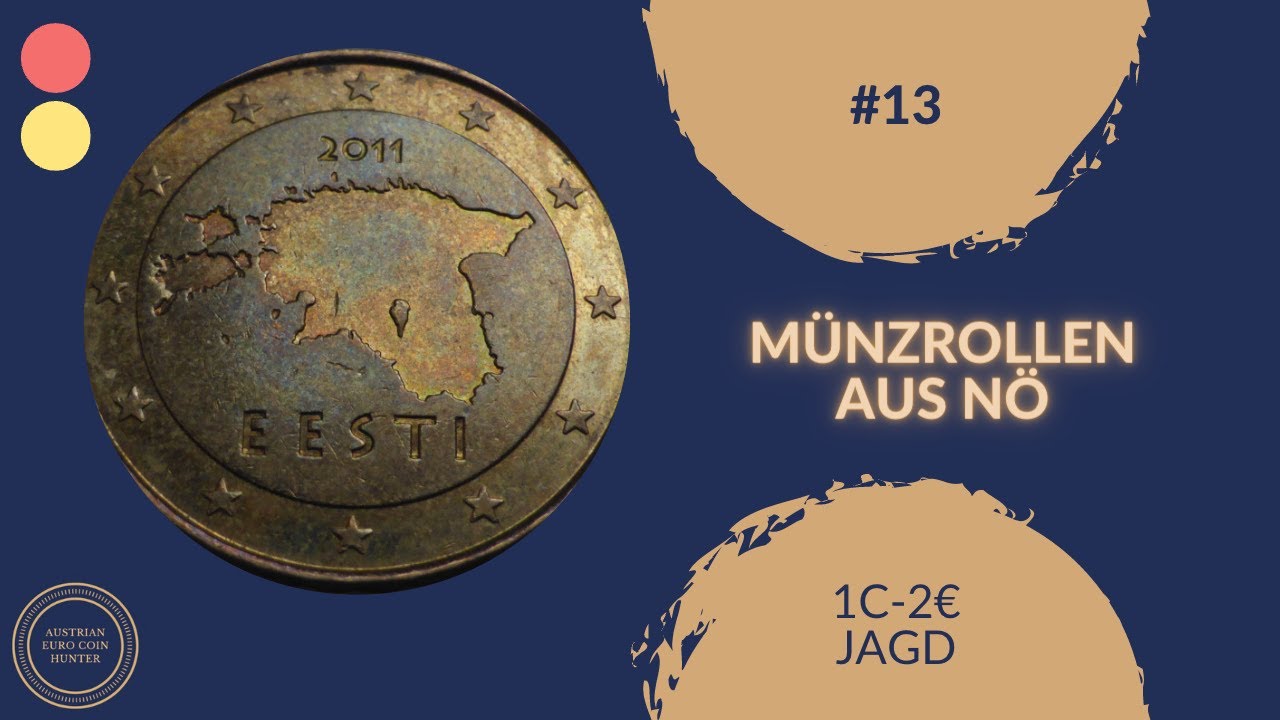 Münzrollenjagd durch die Nominale - 1 Cent - 2 Euro - #13
