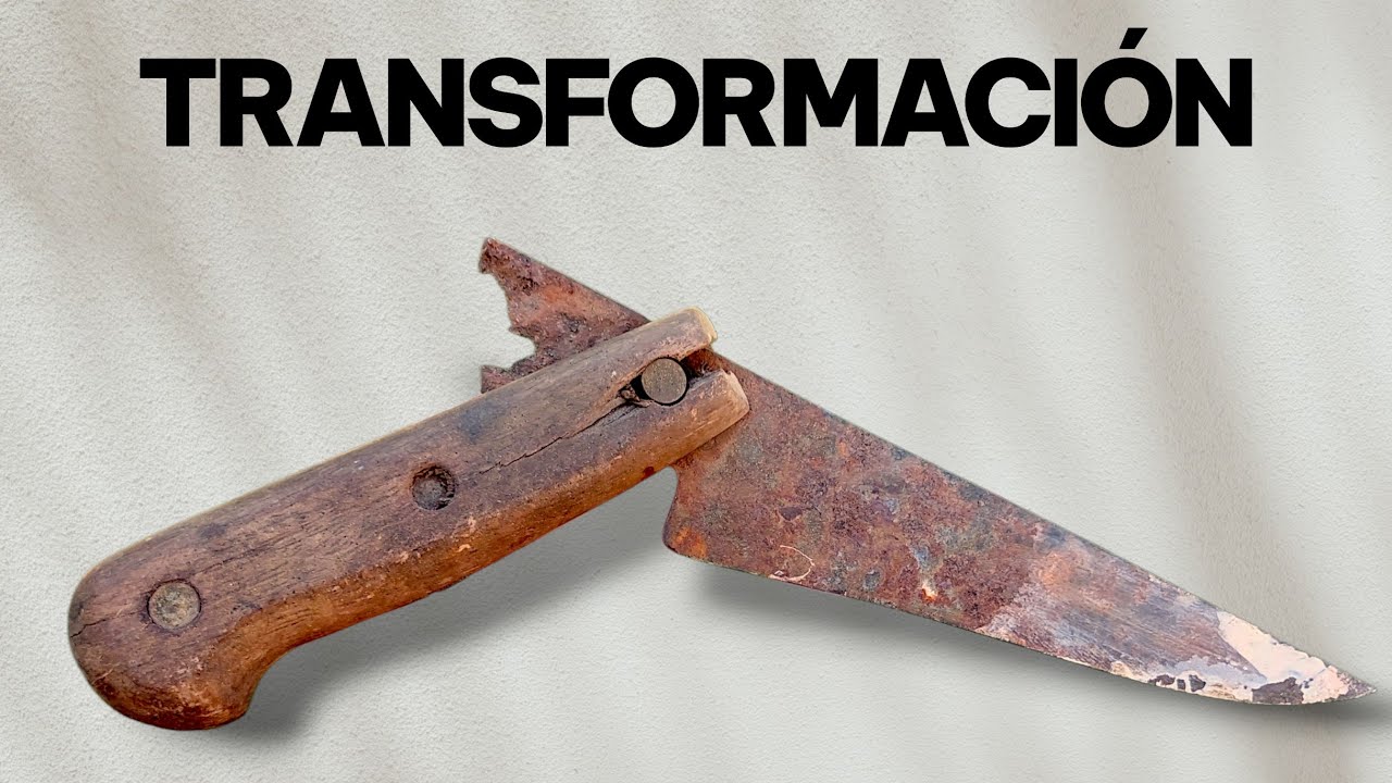 Modificación de un cuchillo antiguo