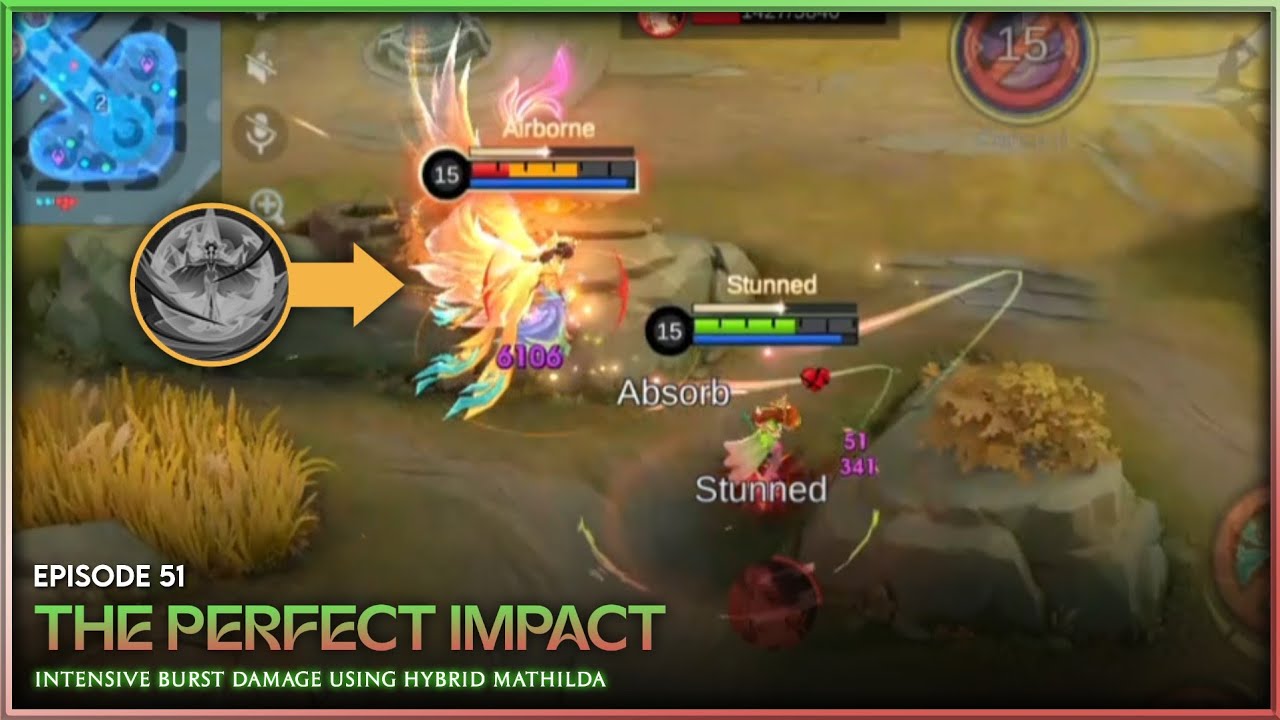 THE PERFECT IMPACT (Intensive Burst Damage using Hybrid Mathilda) | MLBB