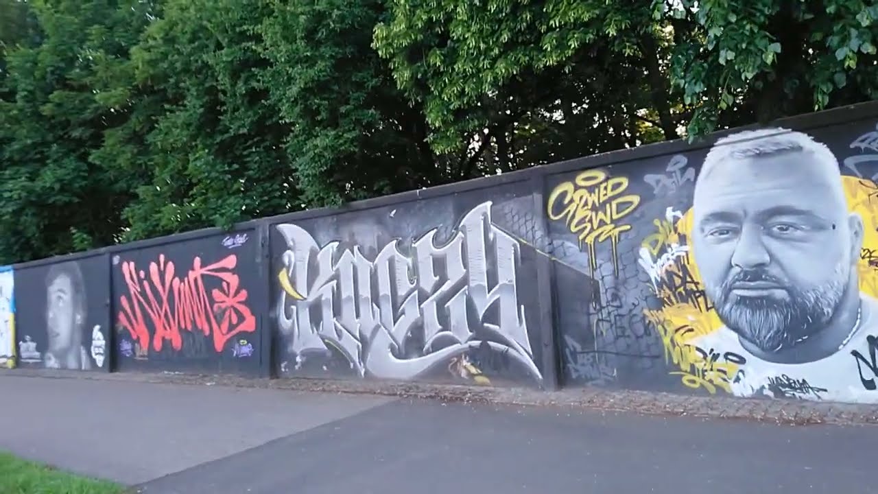 GRAFFITI - WYŚCIGI / SŁUŻEWIEC 2022 / KULTURA HIP - HOP / CHADA / JWP / MR CREW / BONUS RPK / cz.2