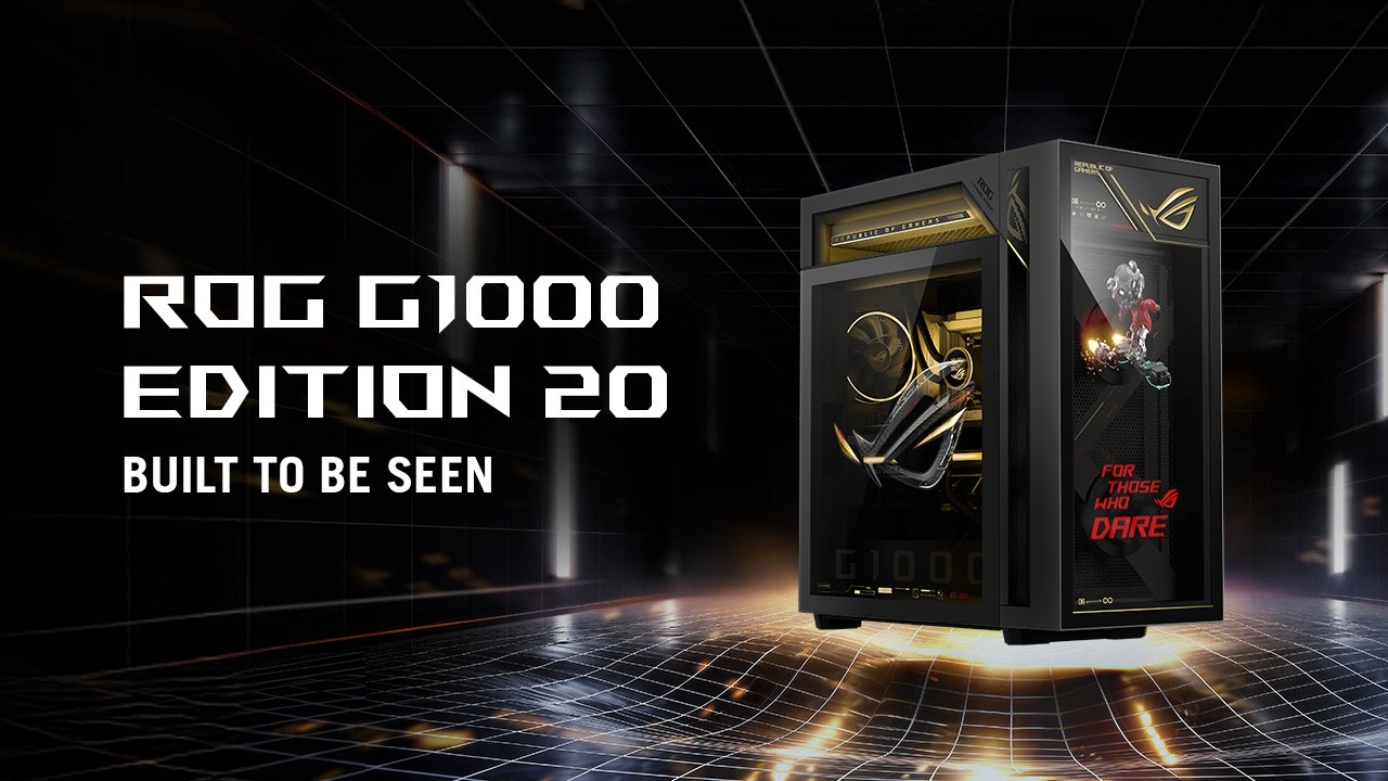 2026 ROG G1000 Edition 20: Built to be Seen | ROG