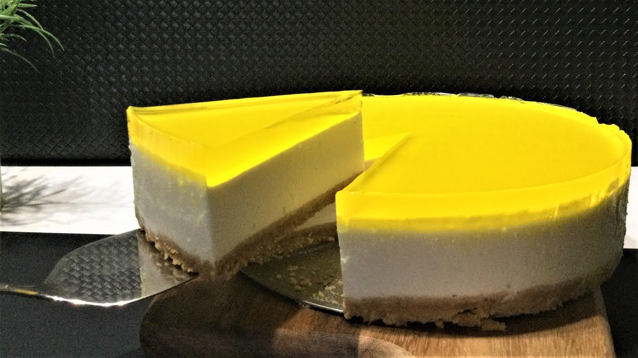 Easy No Bake Lemon Cheesecake