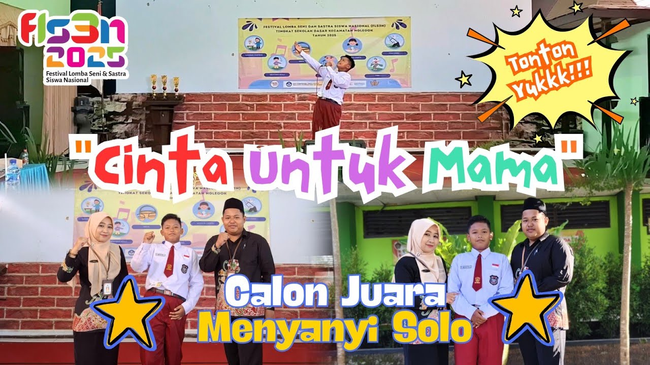Cinta Untuk Mama, Lomba Menyanyi Solo, FLS3N Kecamatan Nglegok Tahun 2025