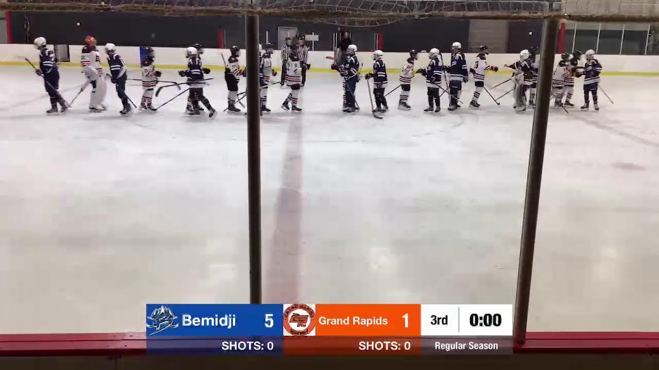 Bemidji Bantam B Blue Vs Grand Rapids