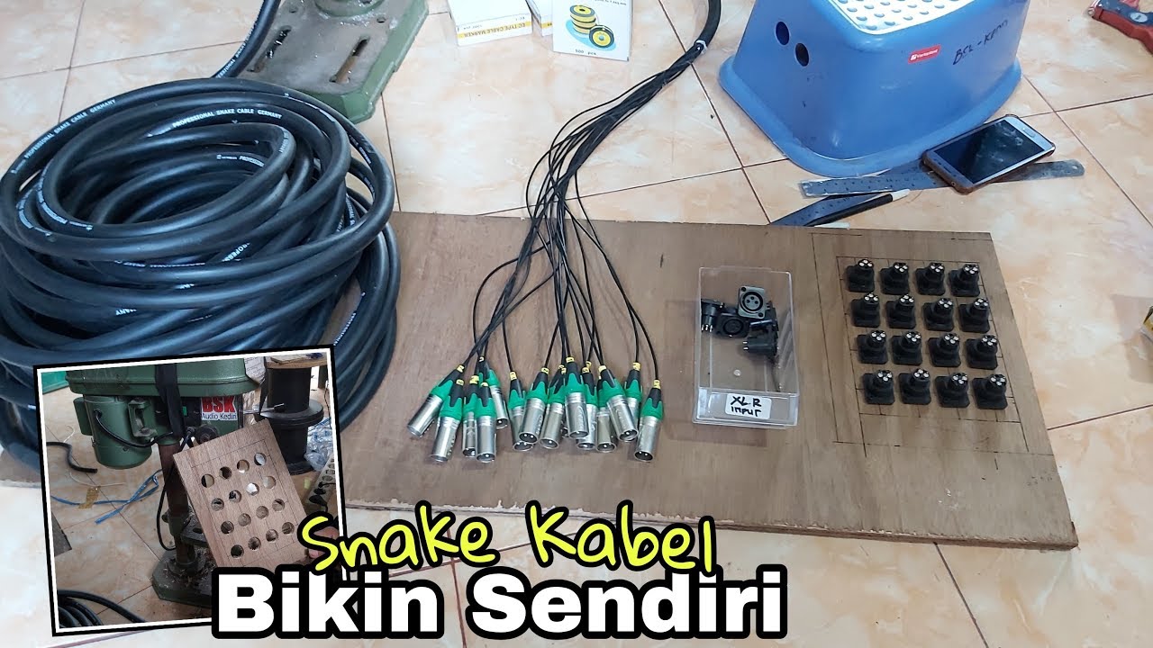 SNAKE KABEL BIKIN SENDIRI | PART 2