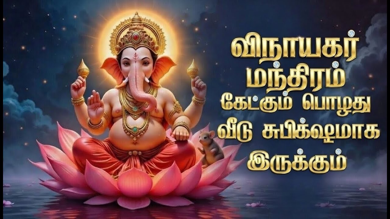 🕉️ Vinayagar மந்திரம்–30 நிமிடம்| ஓம் கணபதயே நம | வீட்டில் ஓட வைக்கும் நாதம் #devotional #poojai