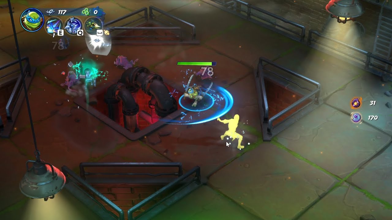 Teenage Mutant Ninja Turtles Splintered Fate Replay - Sewers Run