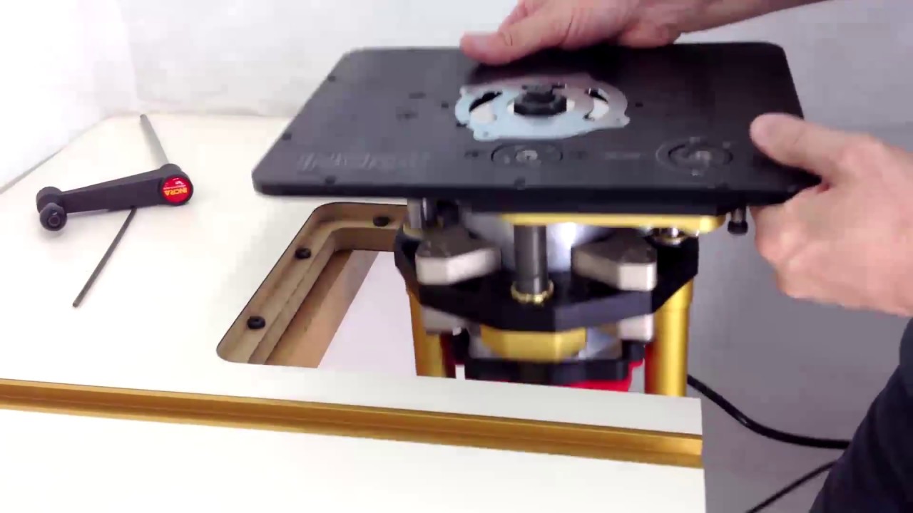 INCRA Router Lifts & AUK Round Bodied Routers