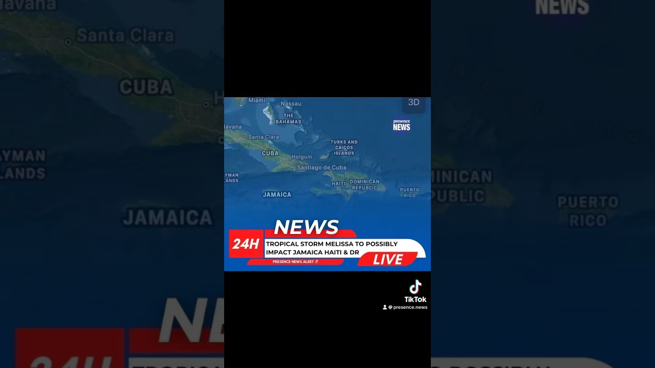 Tropical Storm Melissa Intensifies, Jamaica and Caribbean Nations on Alert