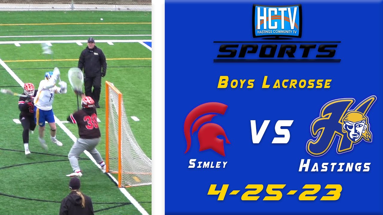 HCTV Sports: Hastings Boys Lacrosse vs Simley Spartans | 4.25.23