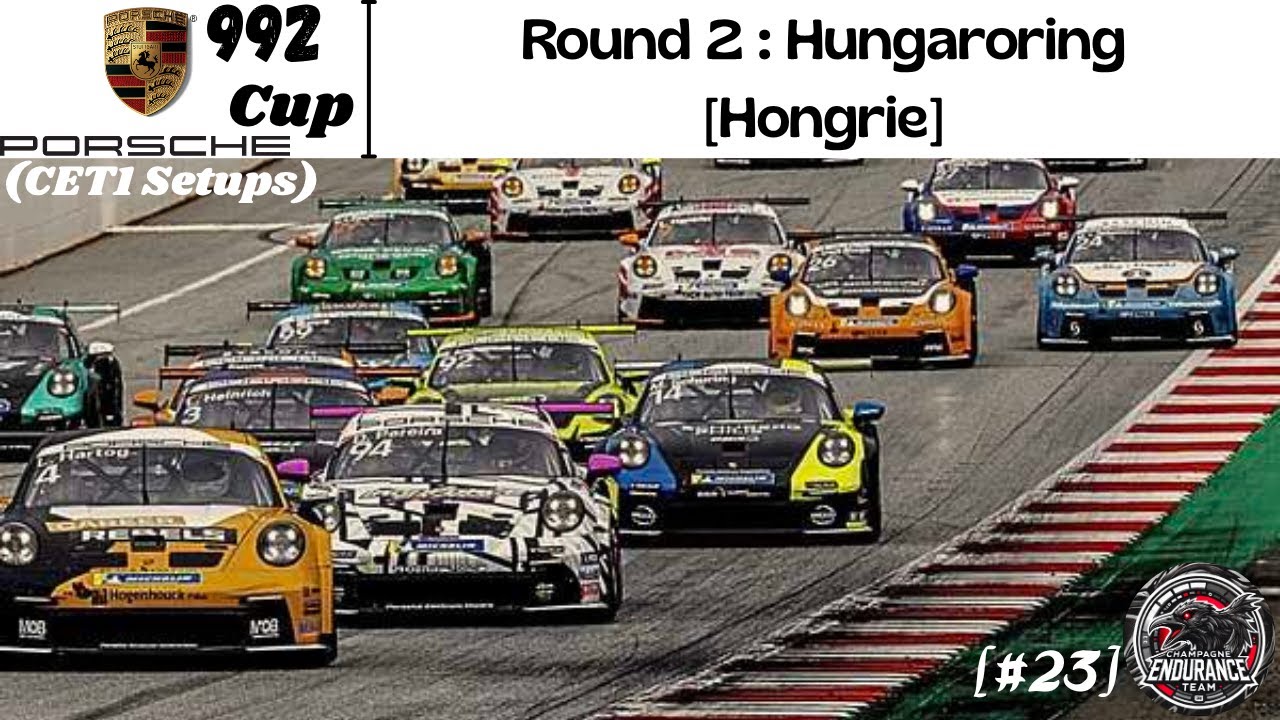 Assetto Corsa Competizione [SimGrid] : ARL PorscheCup (Round 2) Hungaroring [Hongrie]