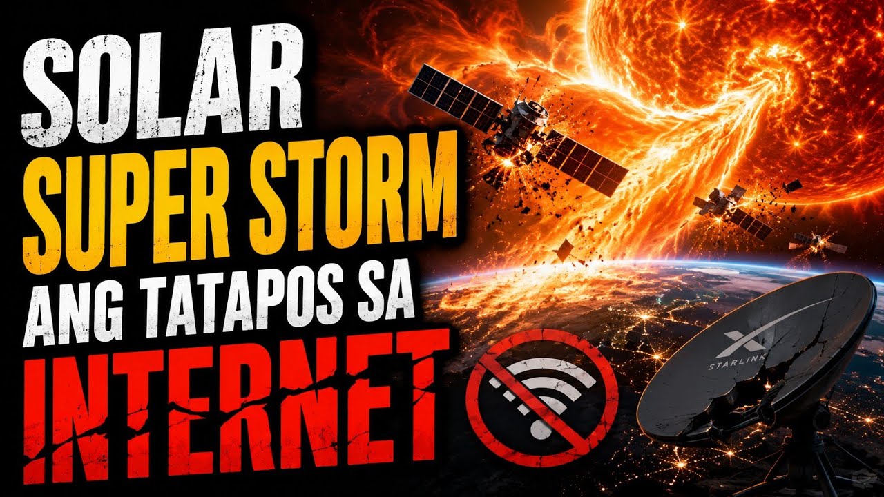 SOLAR SUPER STORM ANG TATAPOS SA INTERNET?