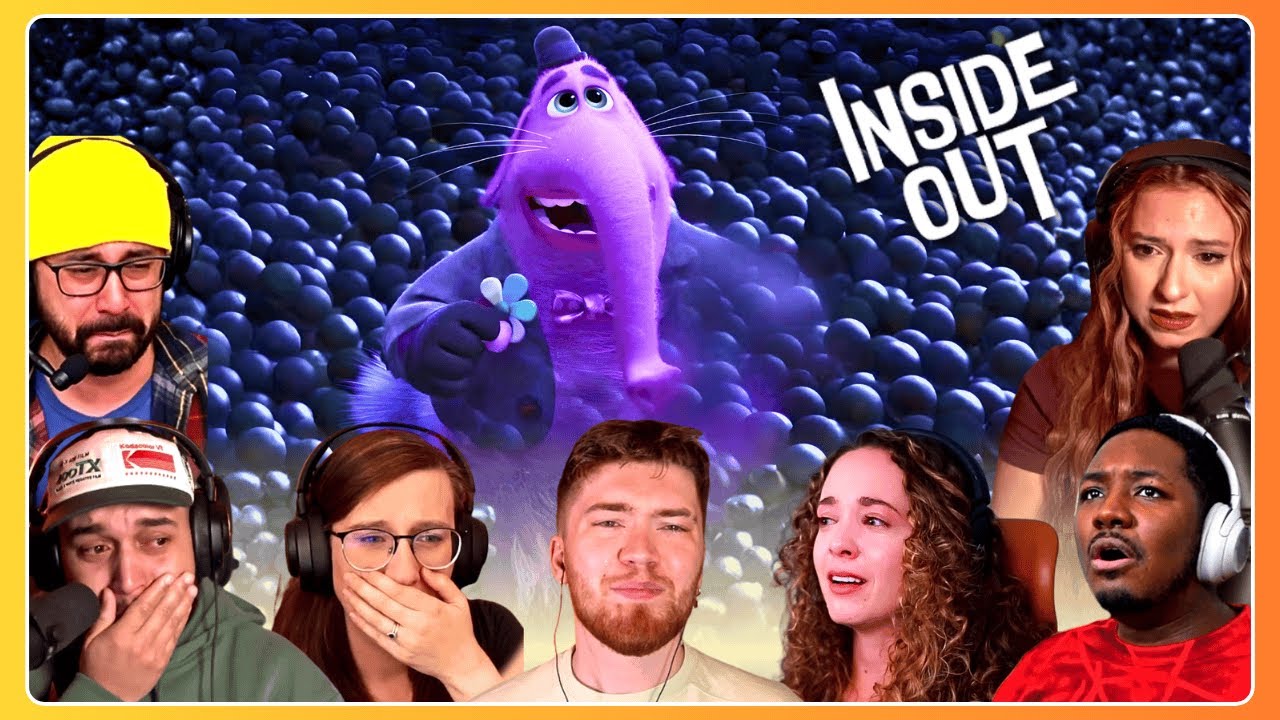 Inside Out (2015) | Bing Bong's Sacrifice 😭 Movie Reaction Compilation | First Time Watching