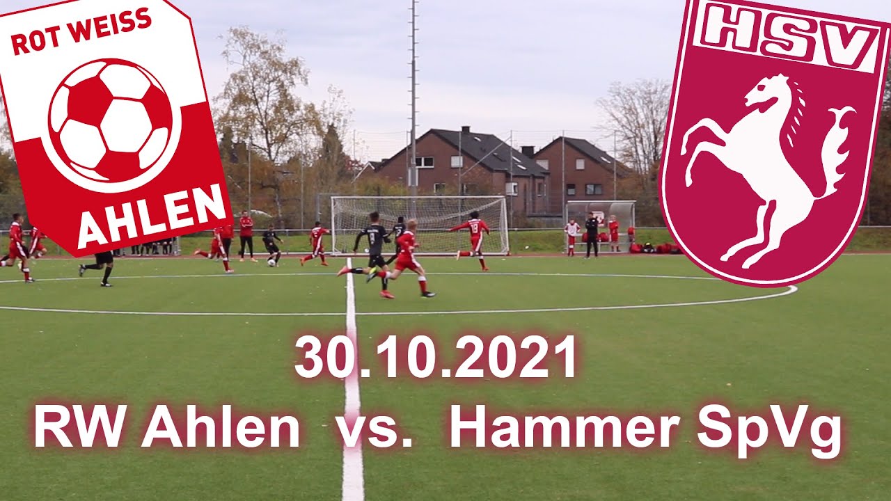 Rot Weiss Ahlen D1 vs. Hammer SpVg D1  --  Bezirksliga  --  30.10.2021