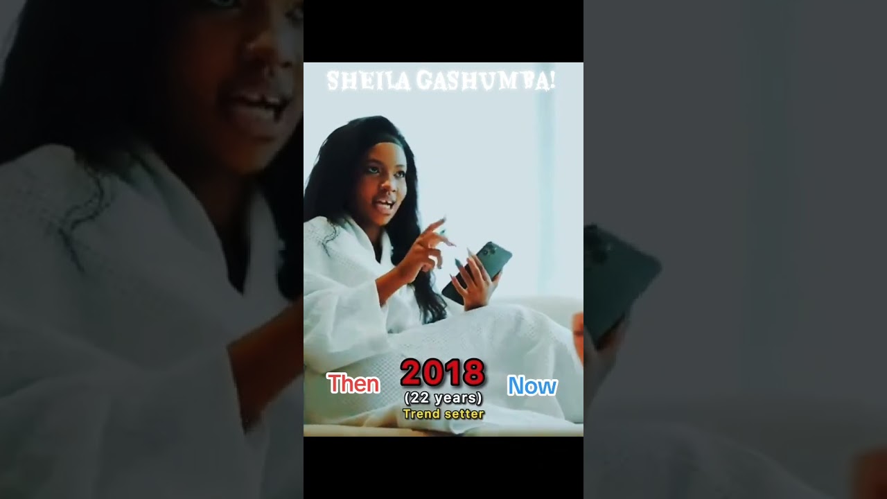 Meet Sheila Gashumba from Childhood to adulthood. #celebrityunclock #sheilagashumba #fyp