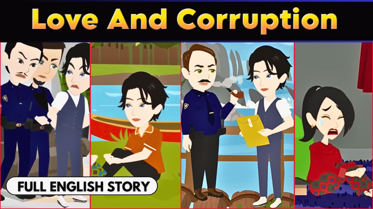 Between Love And Corruption: Full English Story | Animated Story | learn English | DIARY OF STORIES