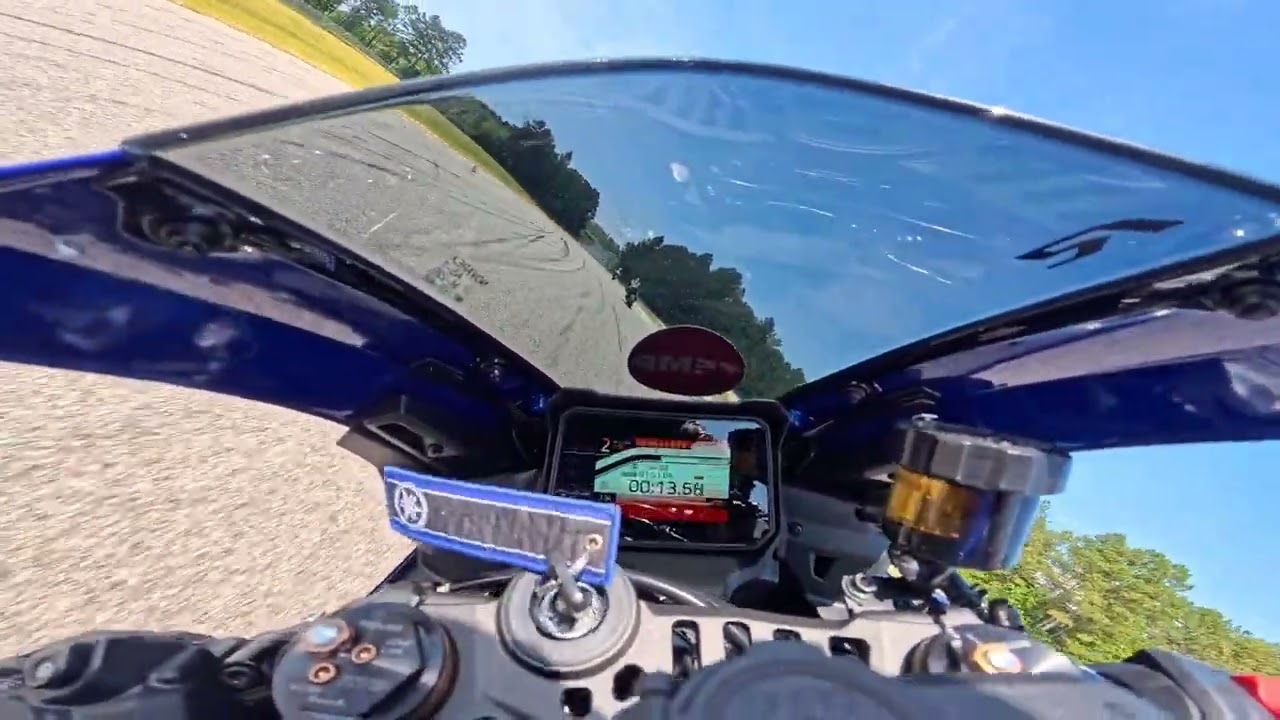 R9 1st Track Day - CMP #r9 #yamaha #yamahar9