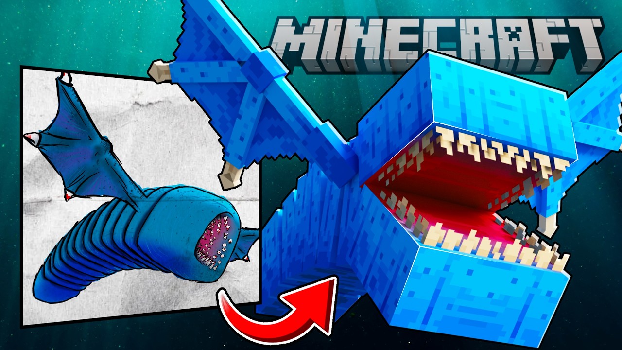 I Turned Drawings into Minecraft Mobs