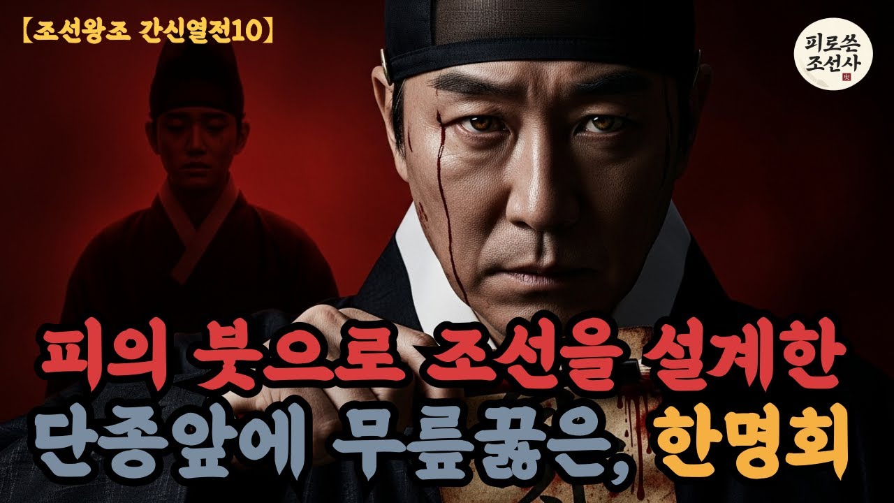 【피로쓴 조선사】조선왕조 간신열전 ➓한명회 :단종 앞에 무릎 꿇고/ 압구정의 비밀 (Feat. 강남 압구정동의 유래) / 조선왕조 / 간신열전 / 계유정난 / 15세기/세조/성종