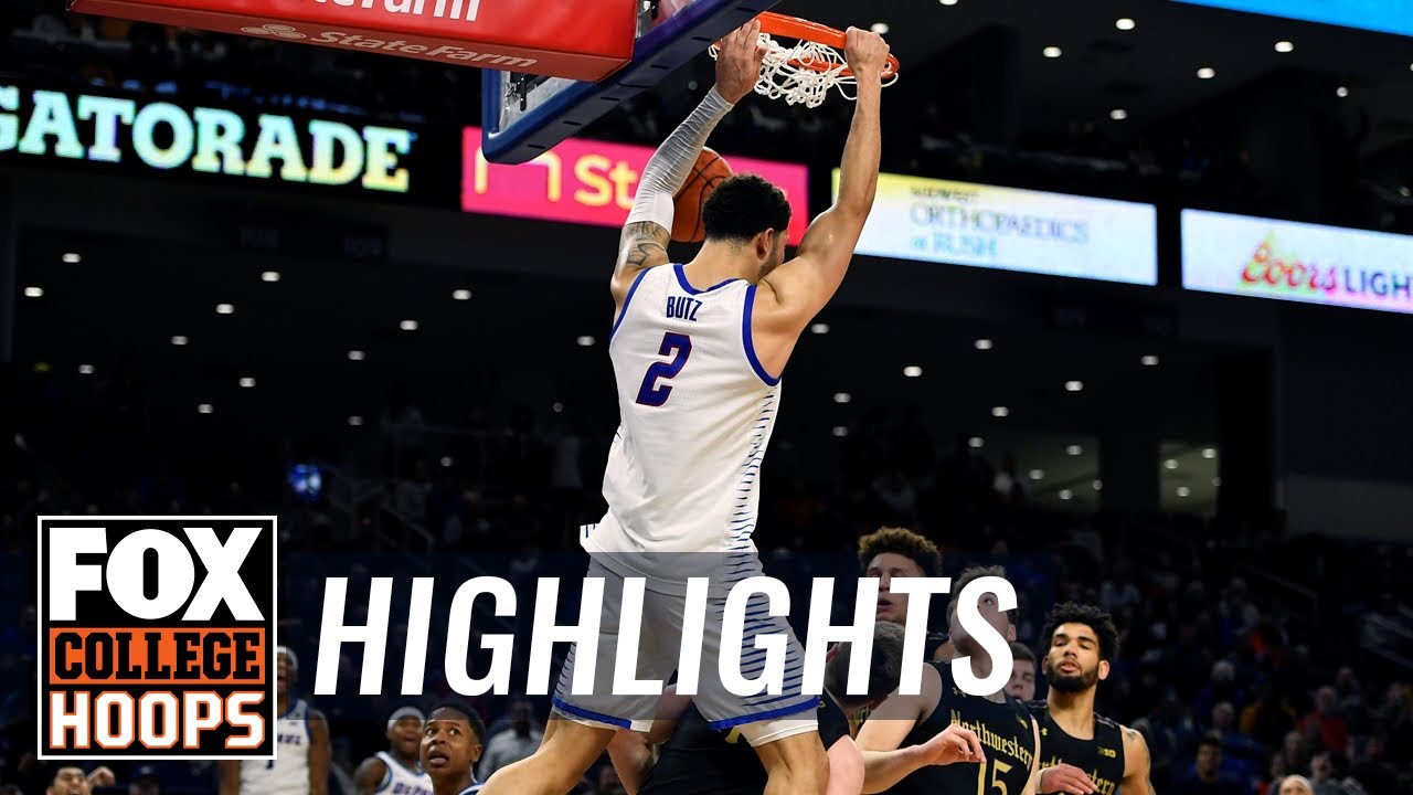 Charlie Moore, Jaylen Butz combine 49, lead DePaul over Northwestern | FOX COLLEGE HOOPS HIGHLIGHTS