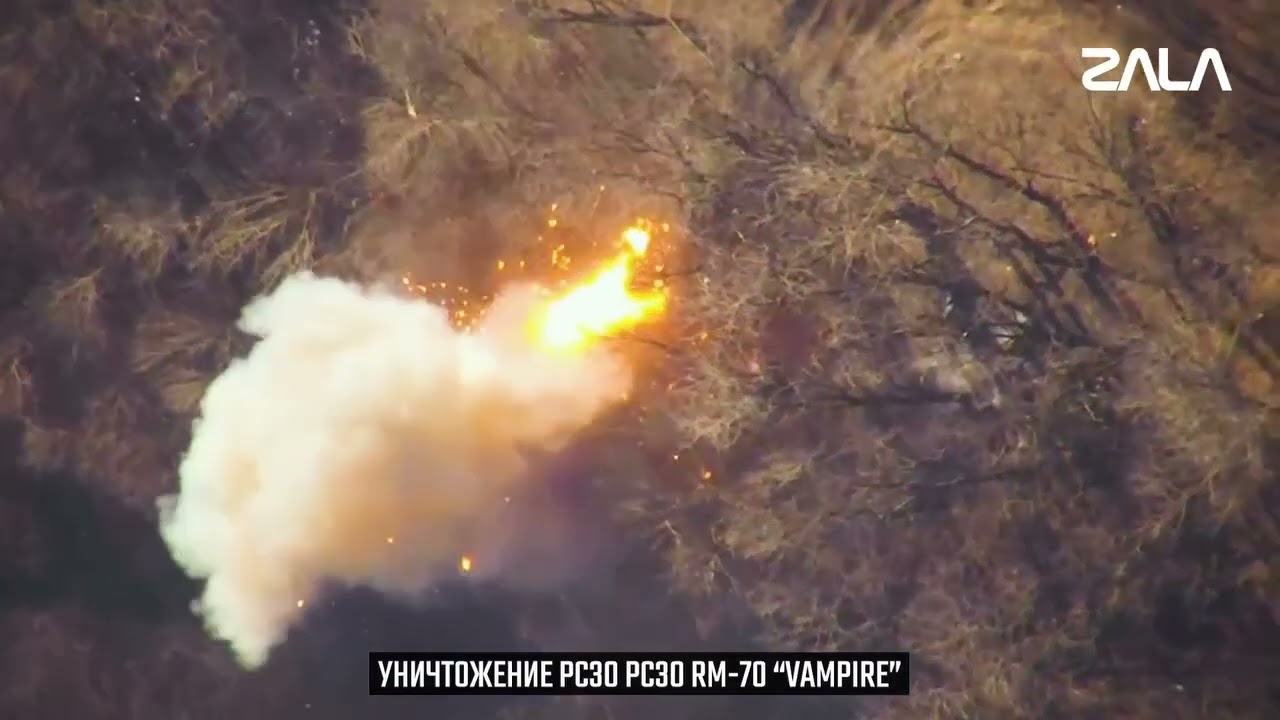 Compilation of the ZALA Lancet drone Destroying Ukrainian Rocket Launchers