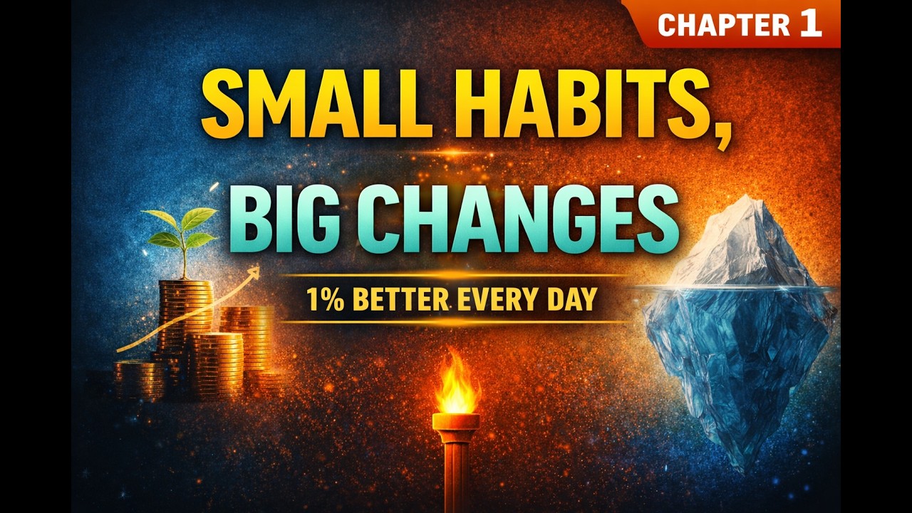 Atomic Habits Chapter 1 Explained | The Power of Tiny Habits (ChapterWise)