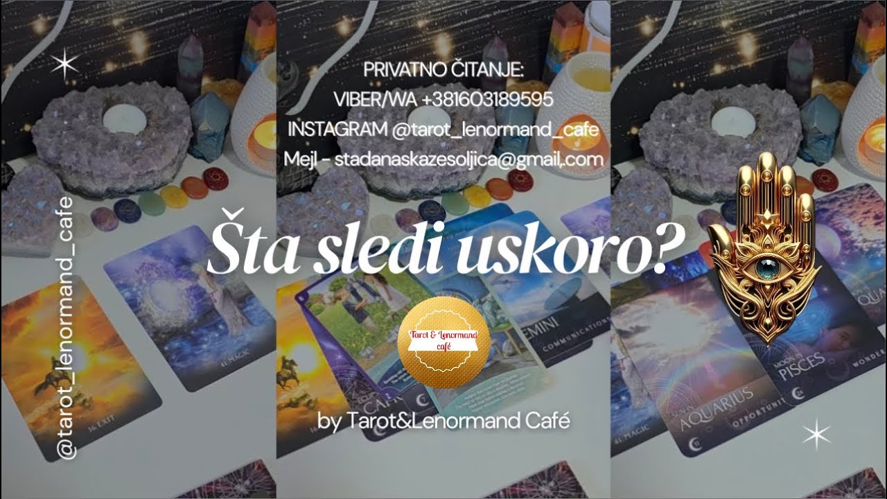 ✨️NAĆI ĆEŠ ONO STO DUGO TRAŽIŠ! Šta sledi uskoro? ✨️| Tarot čitanje 