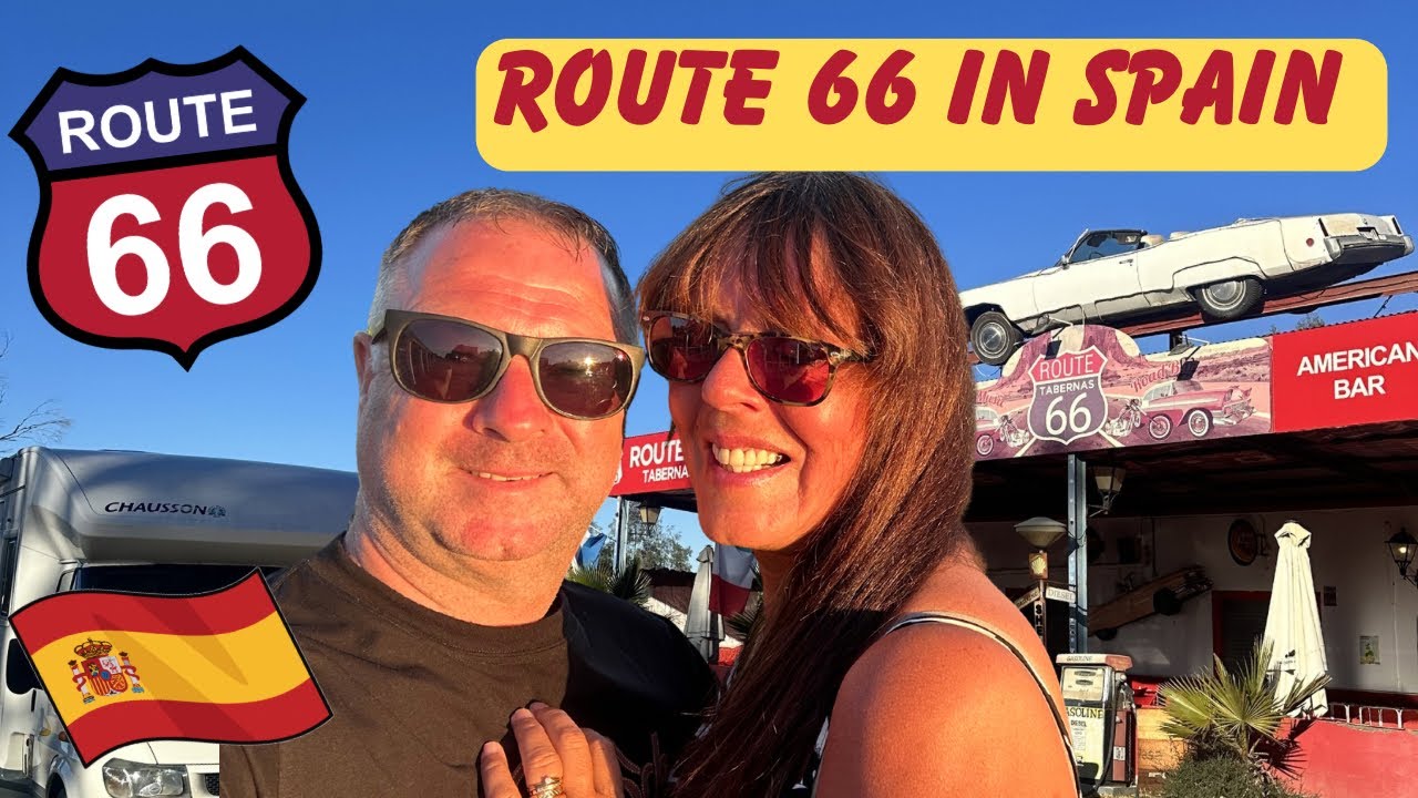 We Didn’t Expect THIS at Route 66 Tabernas Spain 😳 | Vanlife Travel Stop