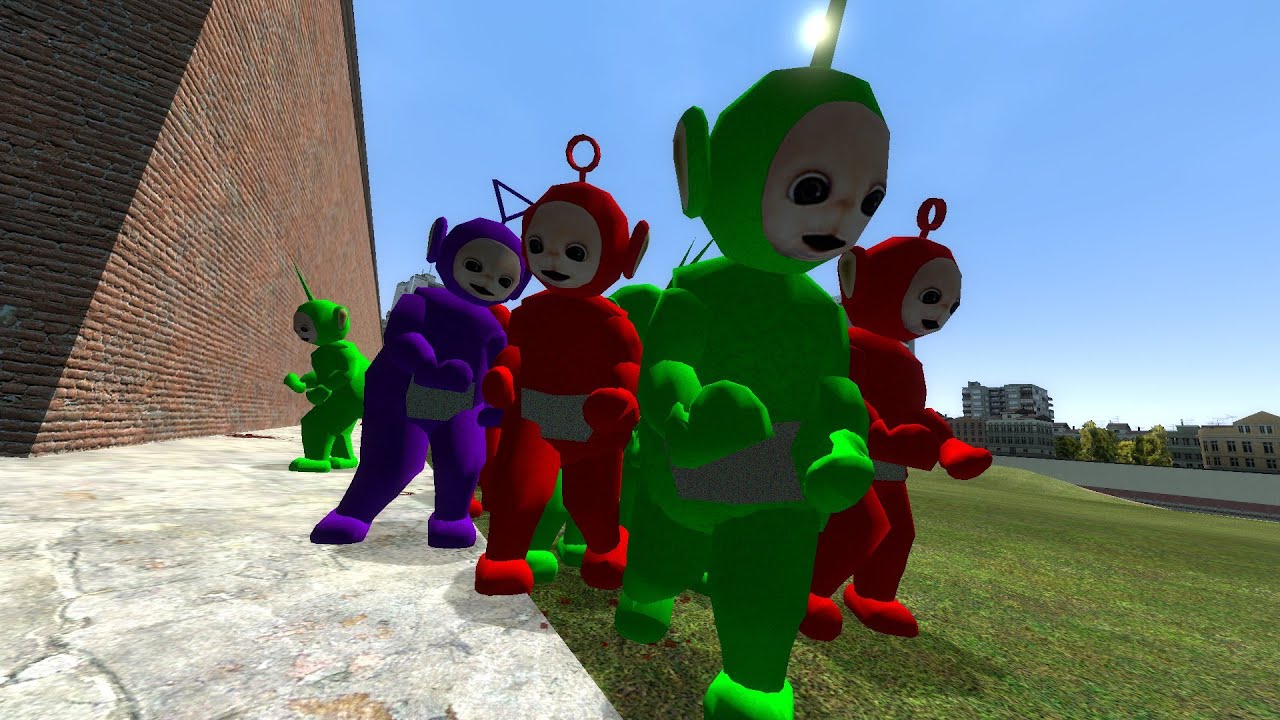 Вторжение Теллетубби! | Случайность GMod (Часть 6)