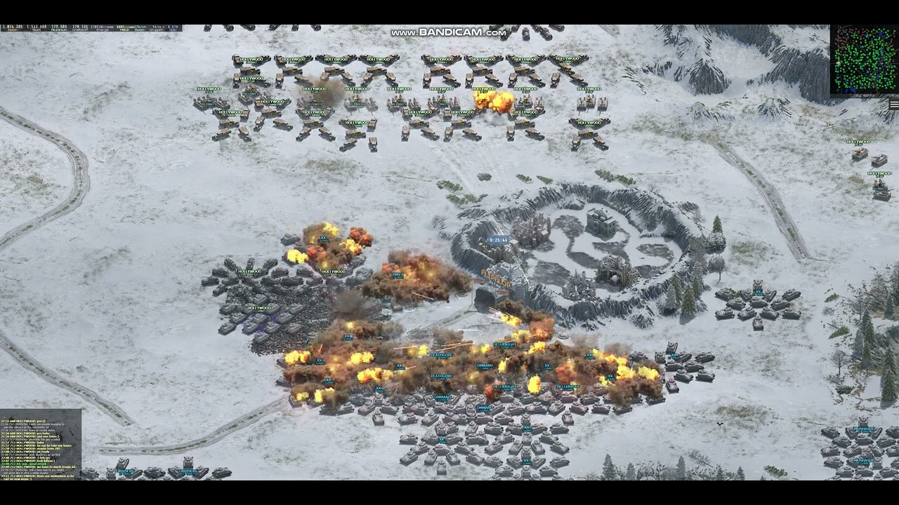 Strategy Combat 1400 tanks killing a maxed out base!
