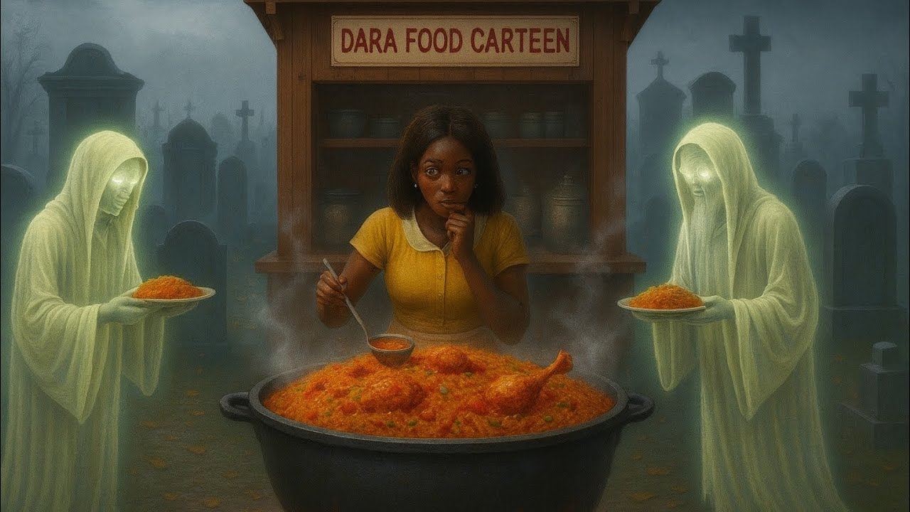 She sells food near the cemetery you wont Belive who ......