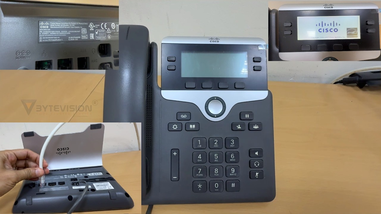 Cisco Desk Phone CP-7841 - Factory Reset Process