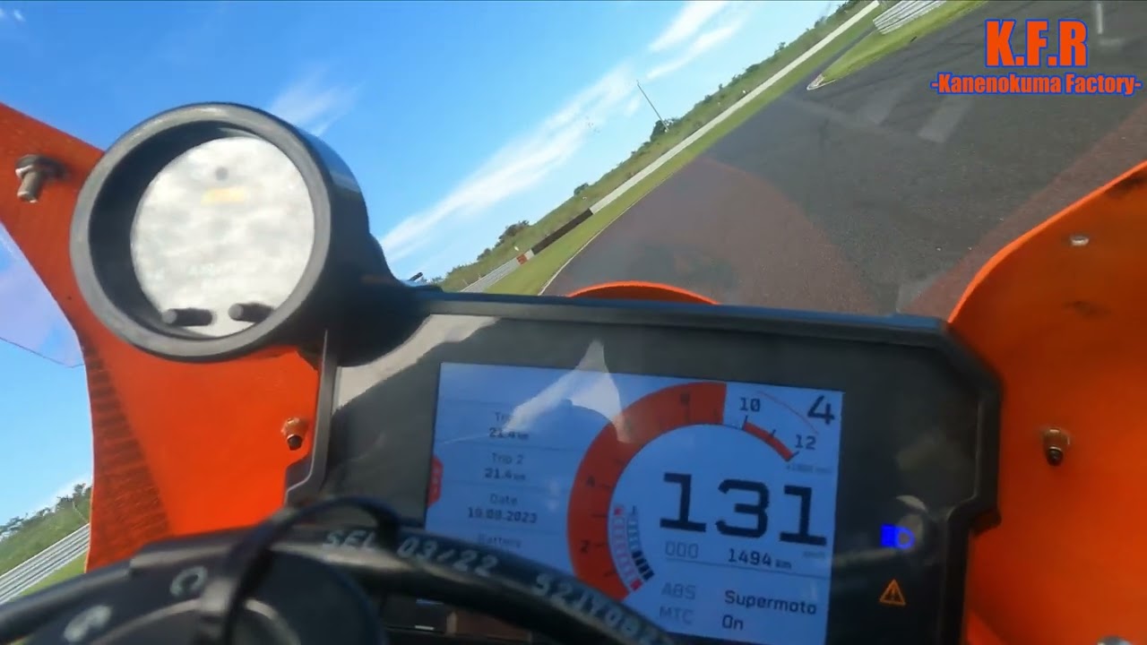 【サーキット】AUTO POLICE 練習走行～Part2～【KTM】#rc390