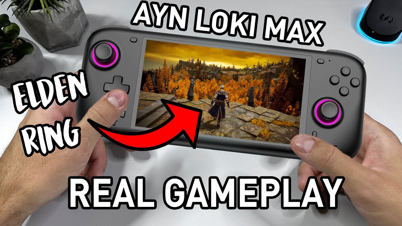AYN Loki Max - This Is A Tiny Steam Deck *New Elden Ring Gameplay*