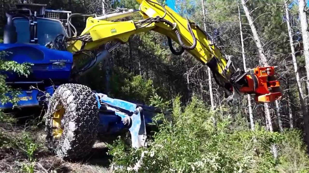 Kaiser S2 4 CROSS 4X4 nasazení v lese