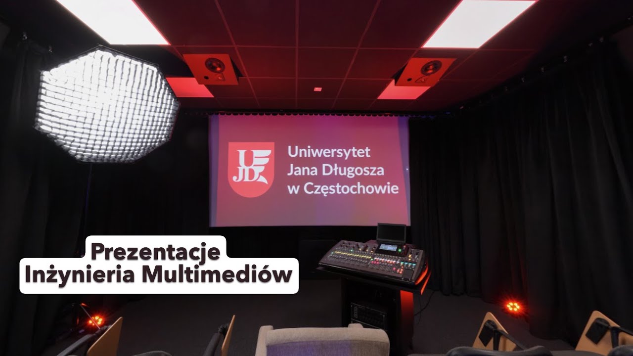 Dolby Atmos, AI i „czarna skrzynka” - LIVE z prezentacji prac Inżynierii Multimediów (UJD)