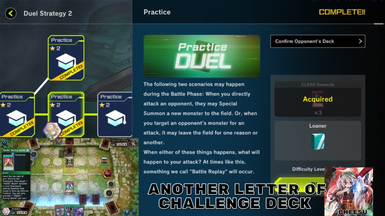 How to win: Duel Strategy 2 Gagaga deck Another Letter of Challenge Deck in Yu-Gi-Oh! Master Duel