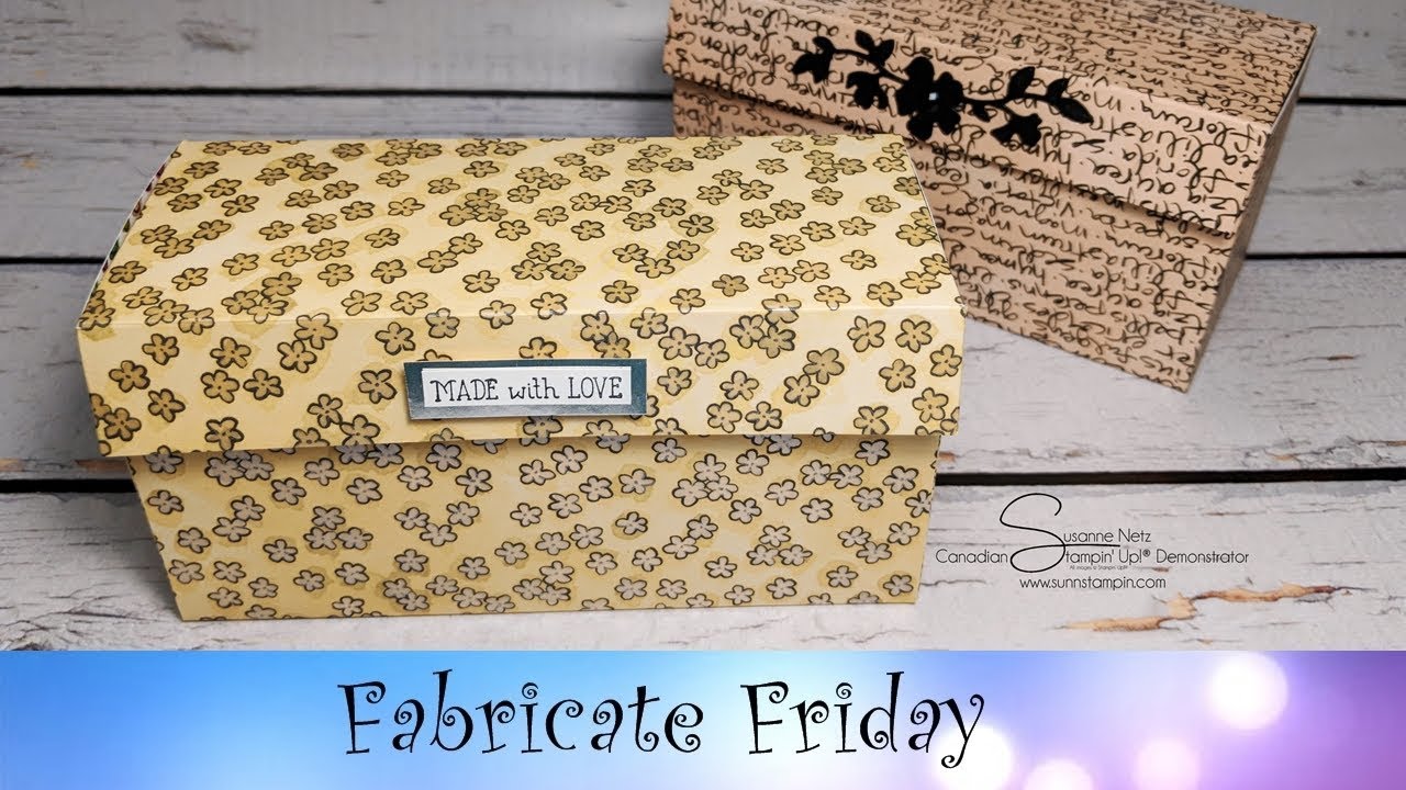 Made with Love Box featuring Stampin' Up!® Products