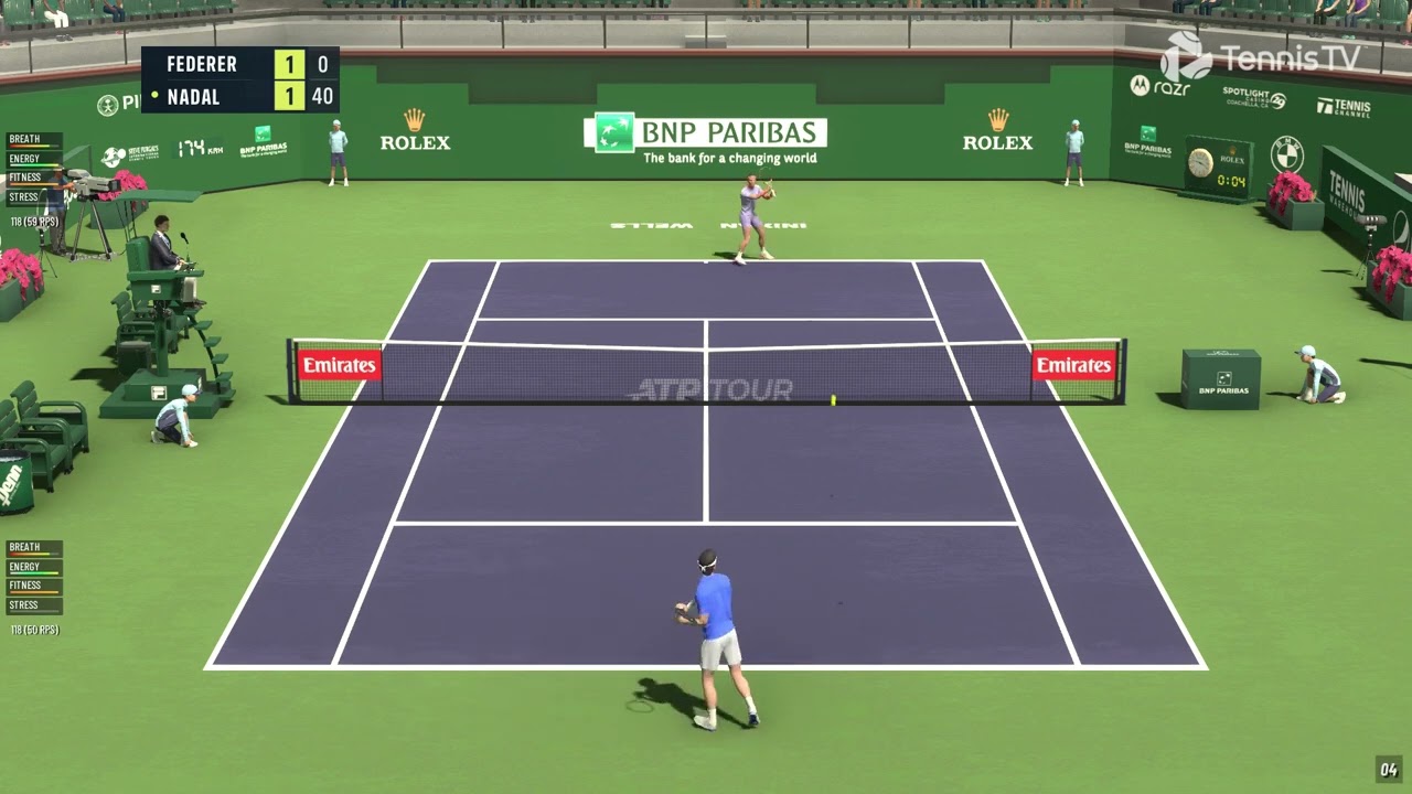 Federer-FH-BH TE4 test QuickMagic