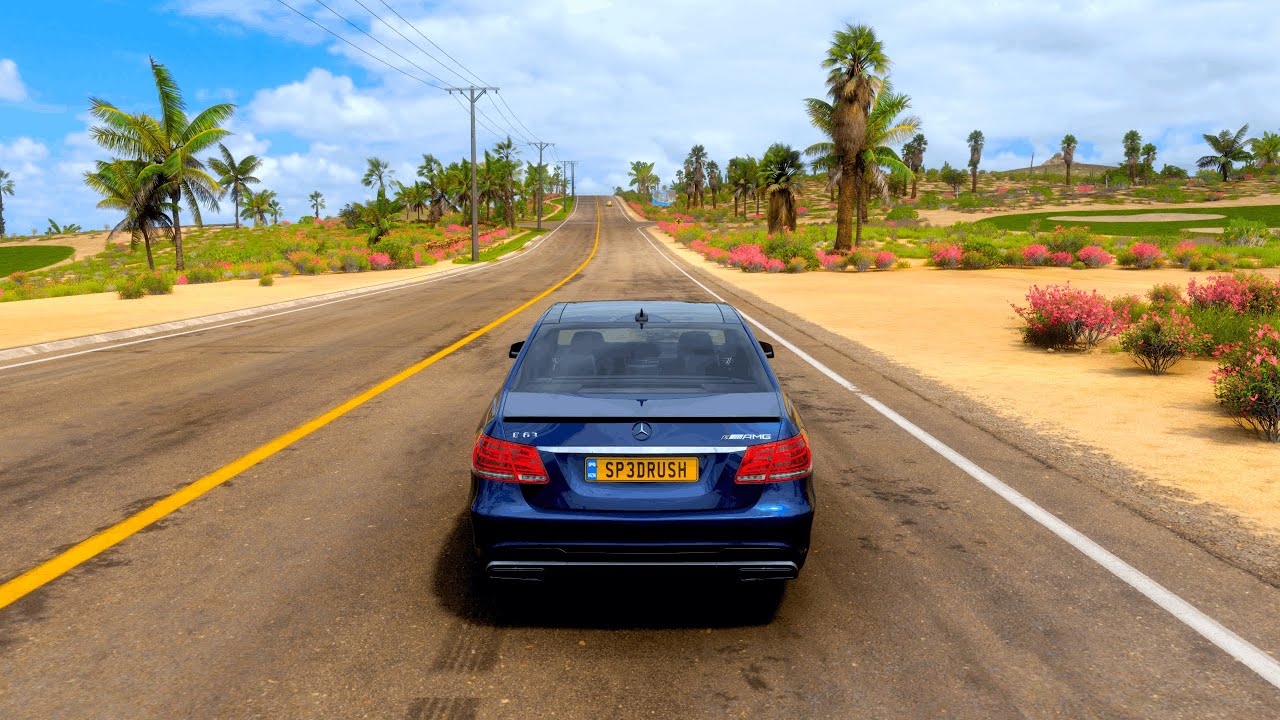 Forza Horizon 5 | Mercedes-Benz E63 AMG | RTX 5070 Ti | GameSir Super Nova Controller