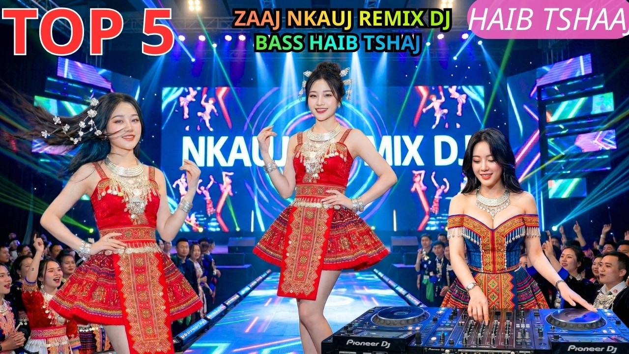 TOP 5 Zaj Nkauj Kho Siab Remix Haib Tshaj Plawg/ Hottrend 2026/ Nhảy Múa Dacen Tiktok/ Cực Hay/
